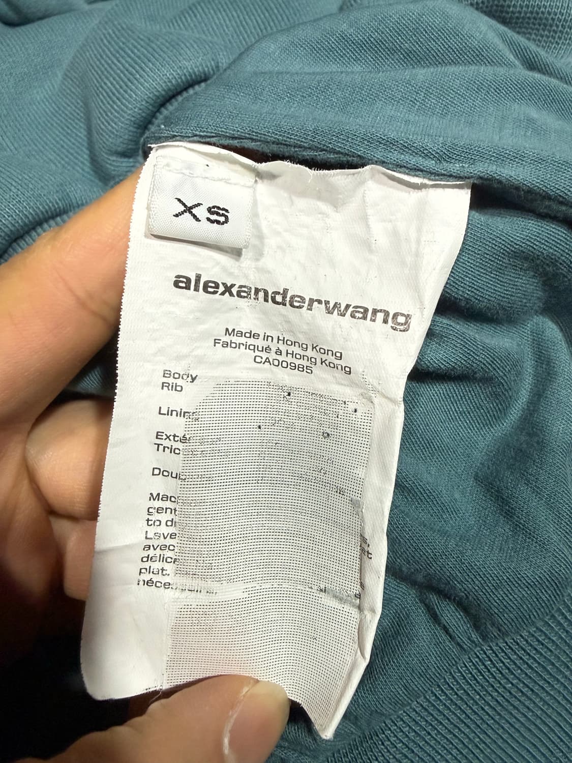 Alexander wang 알렉산더 왕 후드티 상품이미지4