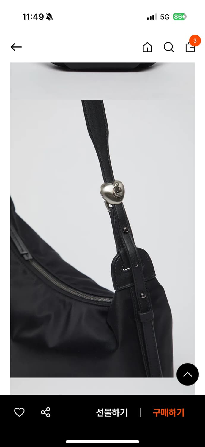 아카이브앱크 라지 러브문 백 Large luv moon bag 상품이미지2