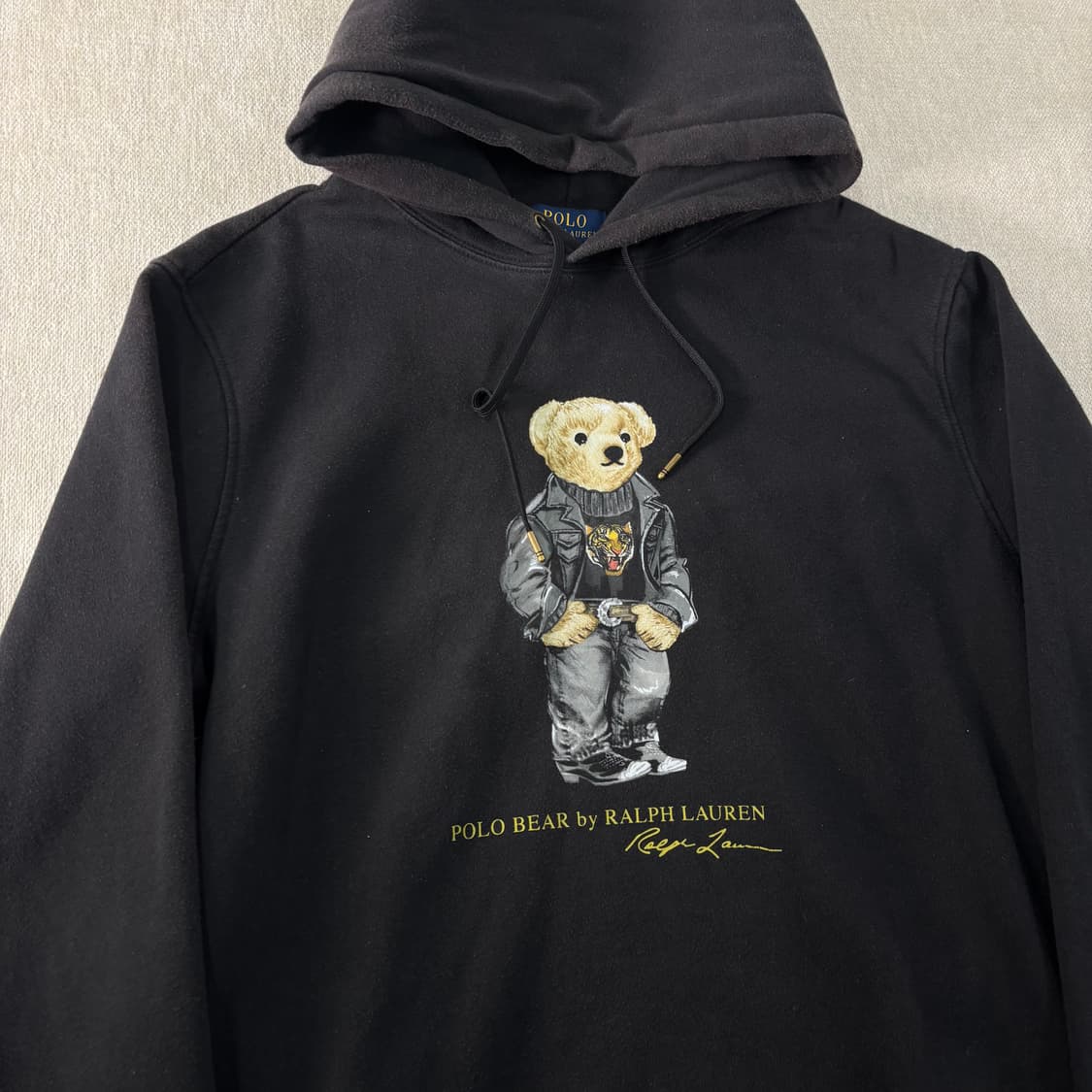 100 폴로랄프로렌 스텐딩 베어 타이거 후드티 상품이미지2