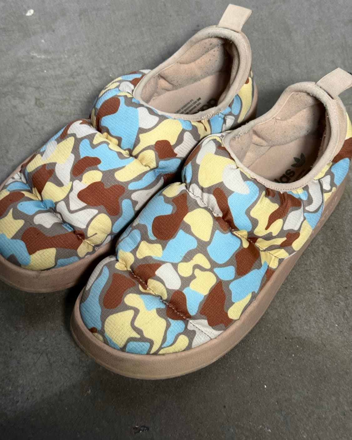 아디다스 퍼피랫 클레이 클리어 블루 US9 상품이미지3