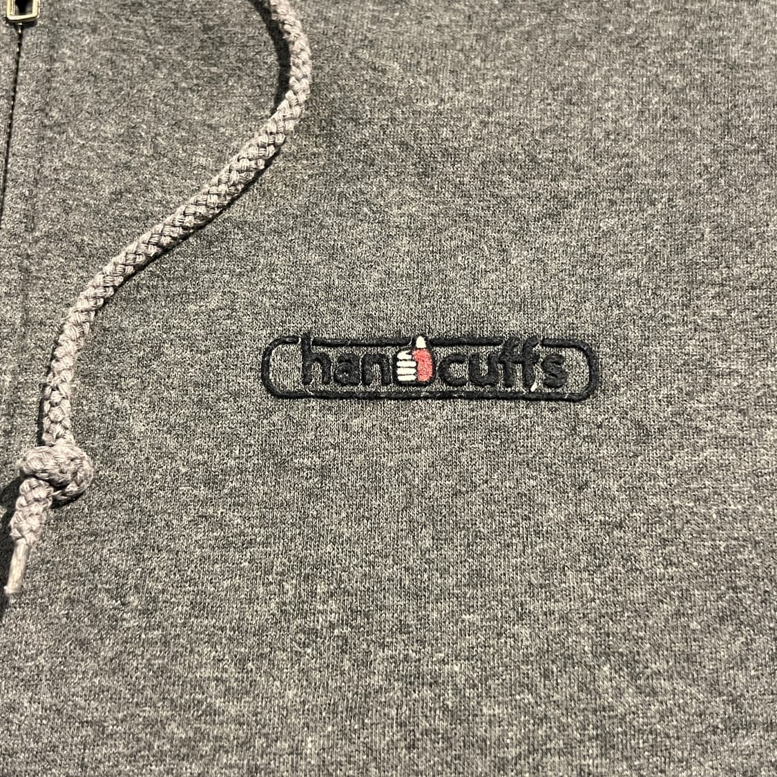 빈티지 90s Handcuffs 집업 후디 상품이미지3