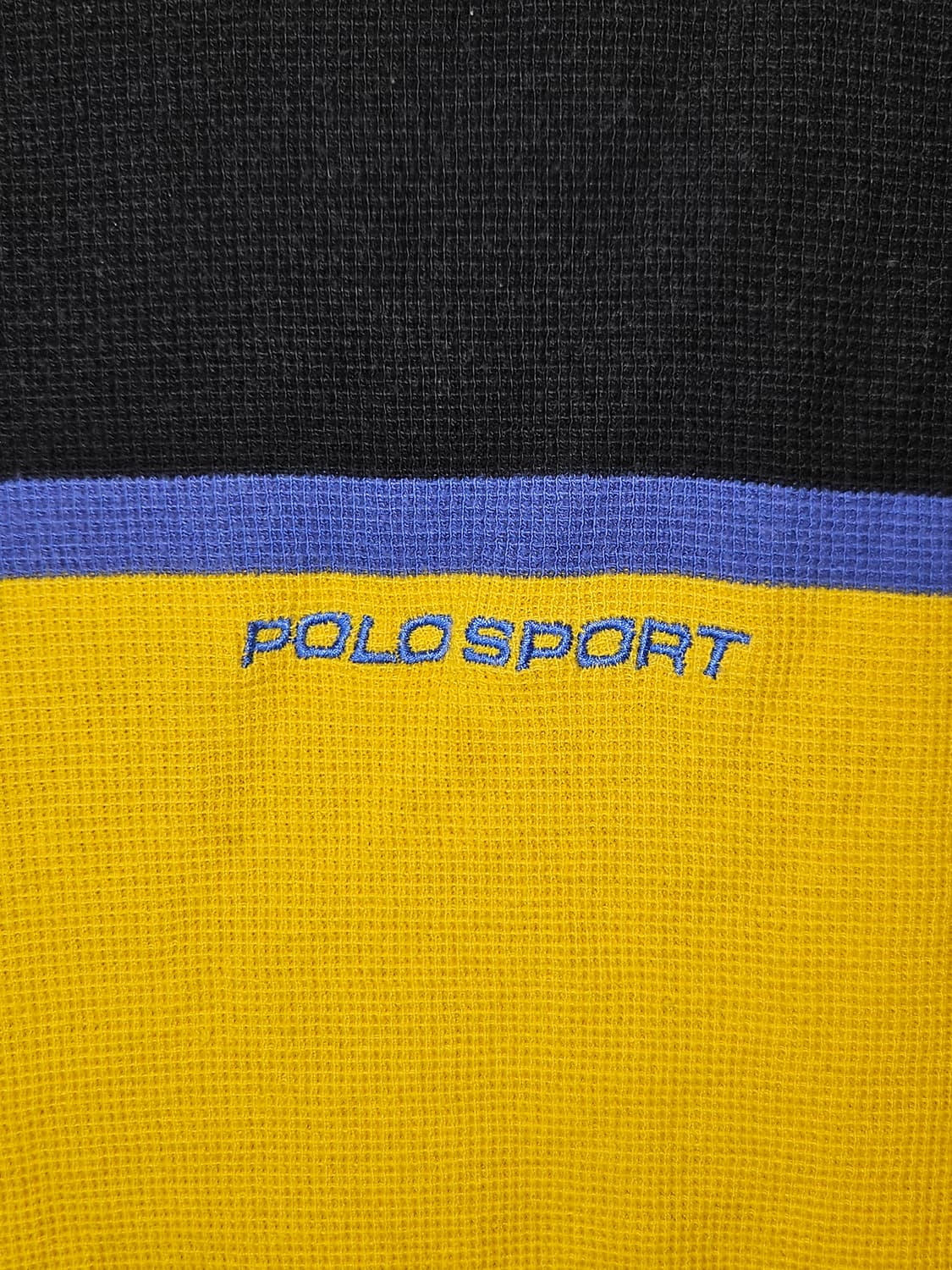 00s 폴로 스포츠 럭비티 니트 긴팔카라티 올드스쿨 빈티지 M 상품이미지3