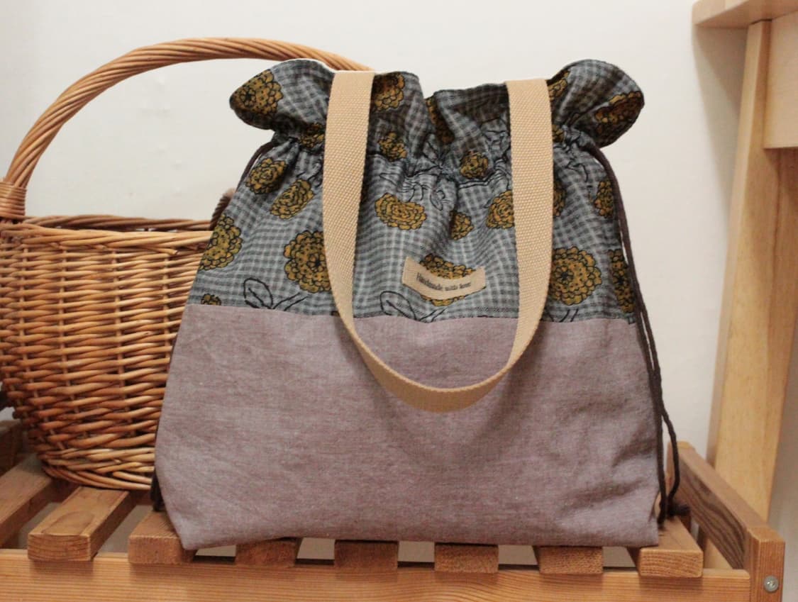 핸드메이드 가방 스트링백 상품이미지6