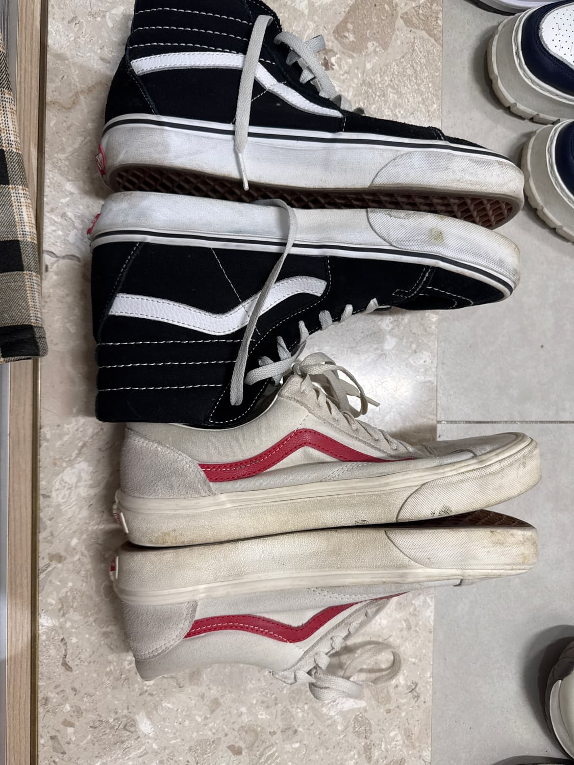 반스 스니커즈 2종 일괄판매 상품이미지2