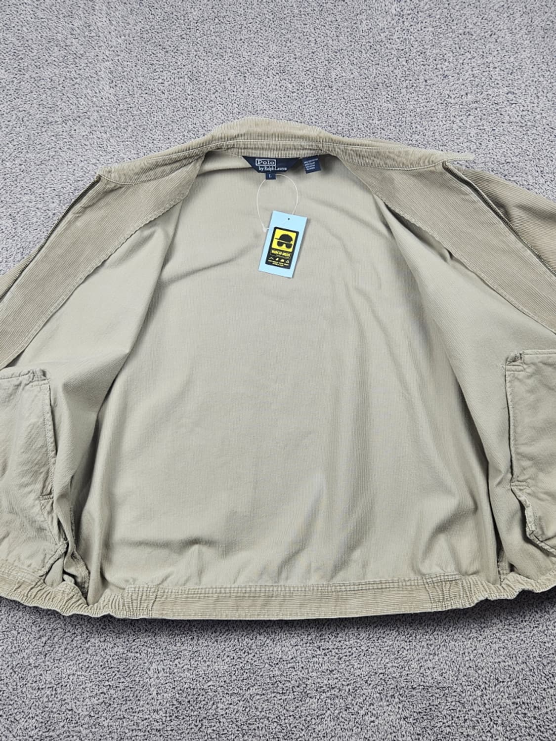 90's 폴로랄프로렌 코듀로이 스윙탑 블루종 자켓 ( L )/ 10300 상품이미지9