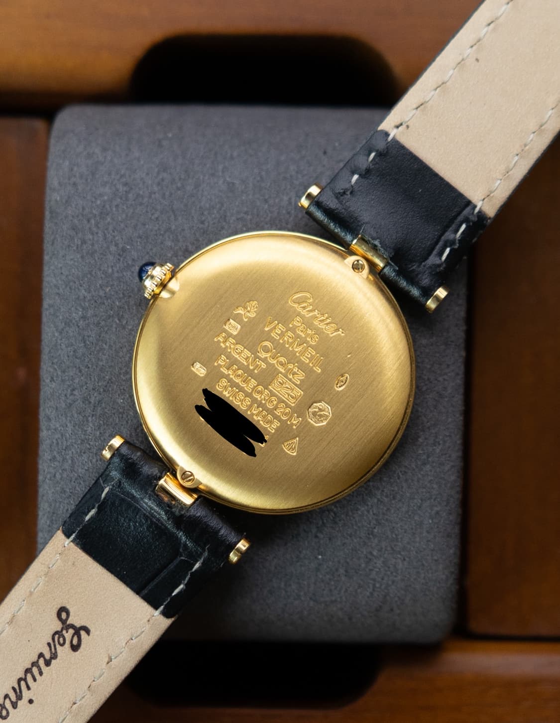 까르띠에 머스트 방돔 lm 빈티지 시계 상품이미지2
