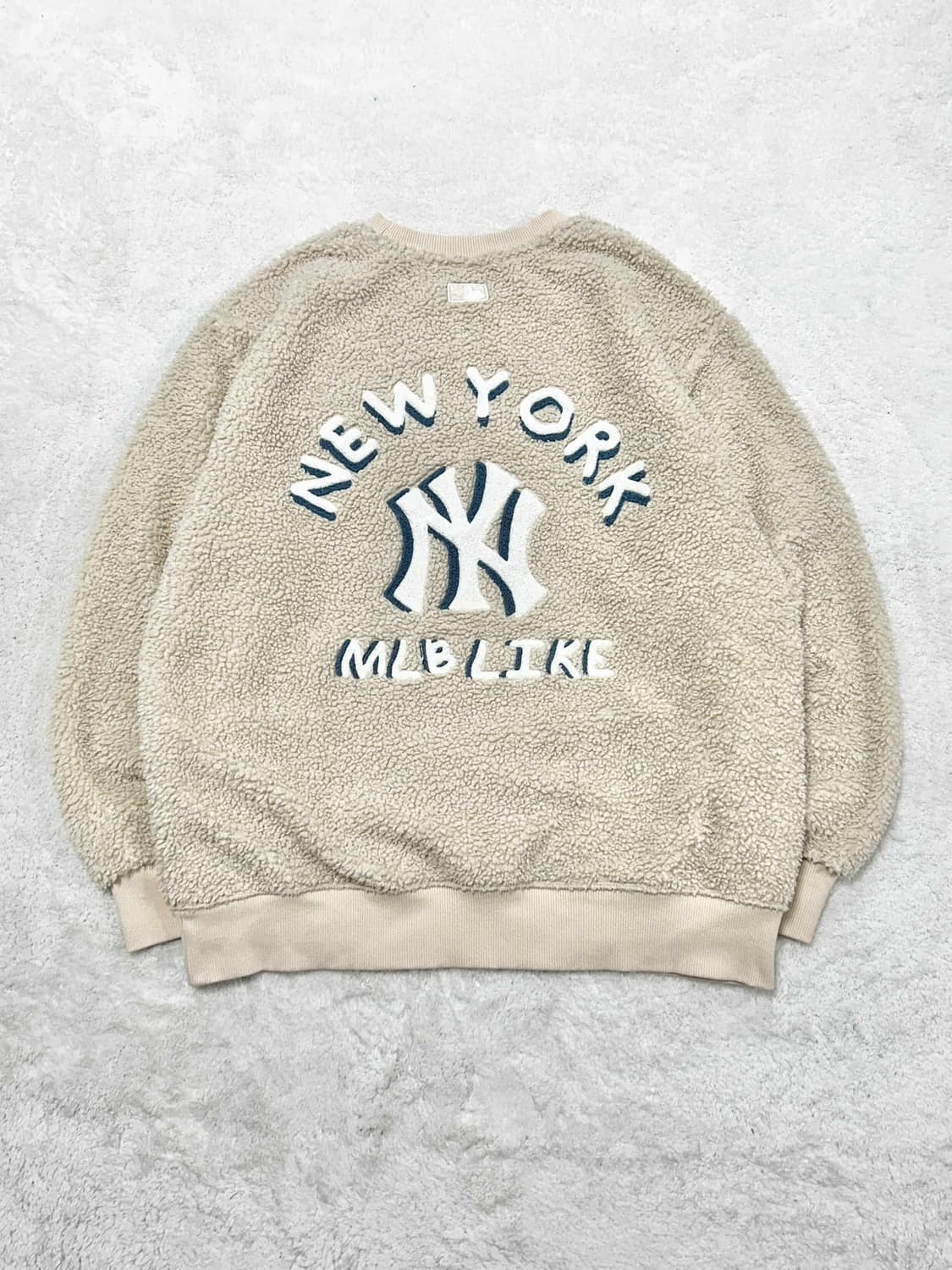 MLB 뉴욕양키스 빅로고 뽀글이 맨투맨 상품이미지7