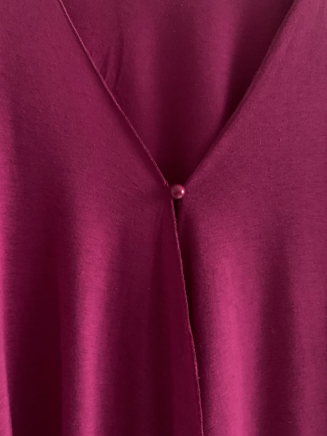 Thin Loose One Button Cardigan 상품이미지7