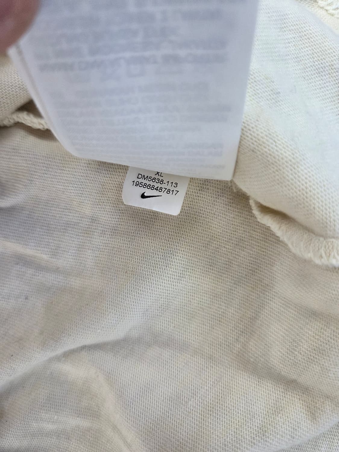 나이키 리바이벌 반팔티 오트밀 XL, 105 상품이미지5