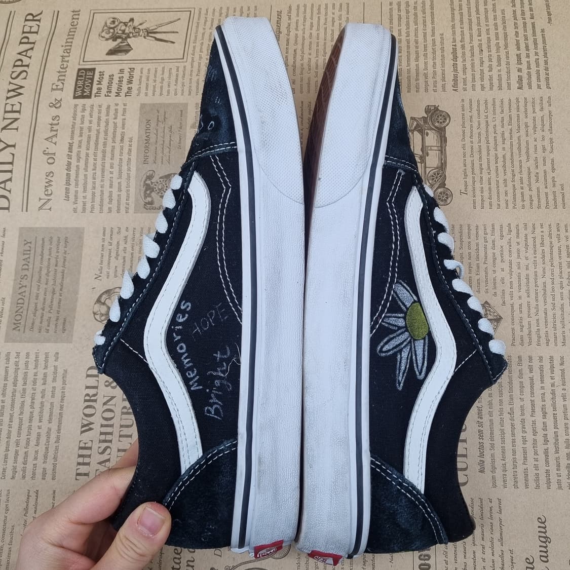 반스 올드스쿨 커스텀 남성스니커즈 260 상품이미지4