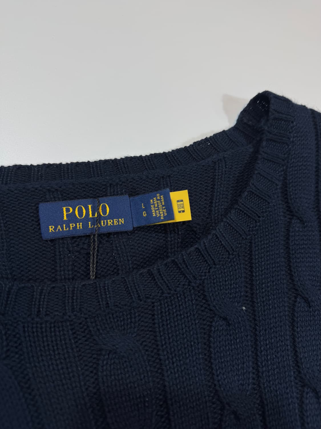 폴로 랄프로렌 네이비 니트 원피스 상품이미지3