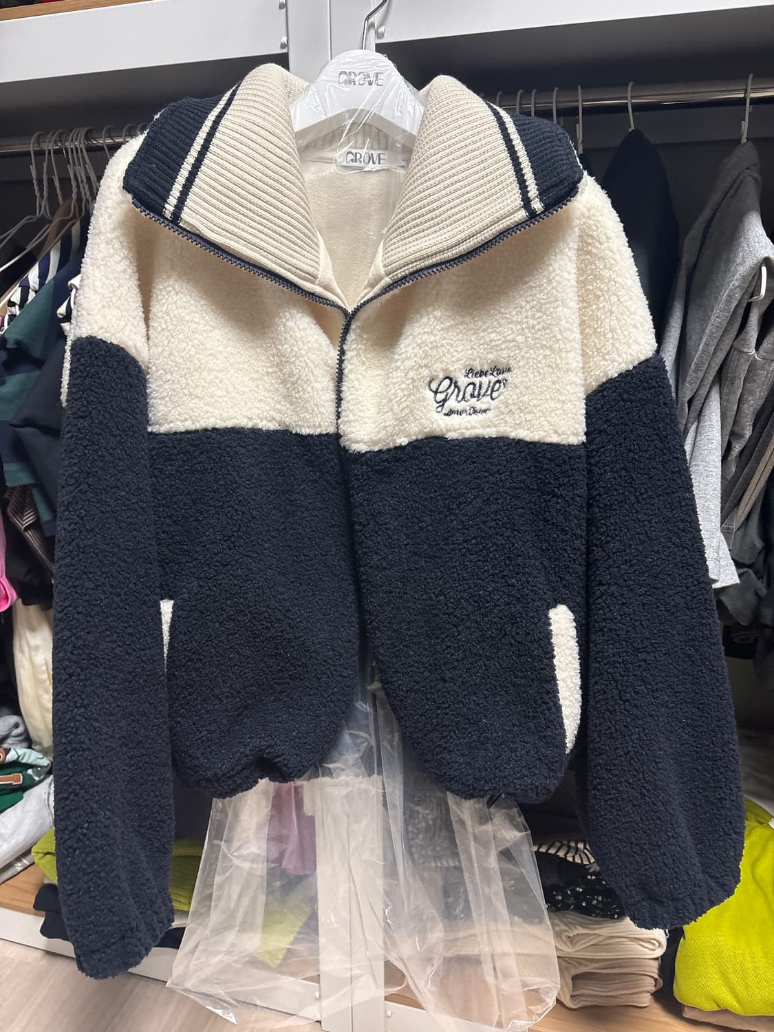 그로브 후리스점퍼 상품이미지2