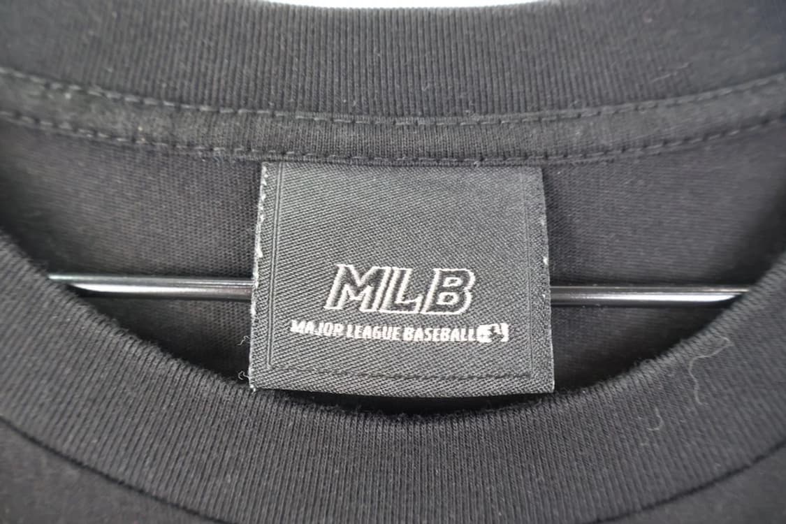 mlb 블랙 로고 반팔 상품이미지7