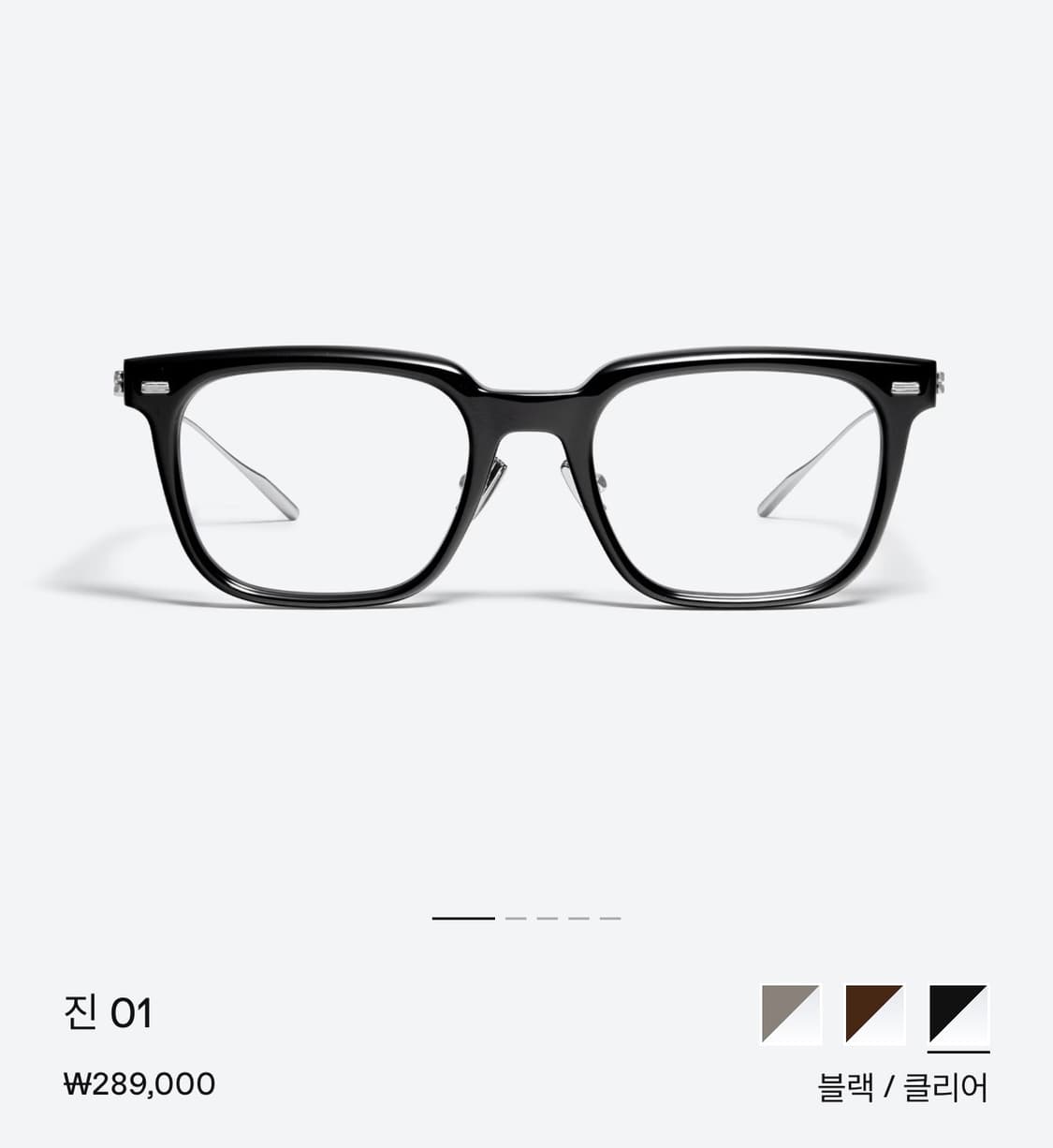 [새상품] 젠틀몬스터 진 01 블랙 안경 상품이미지2