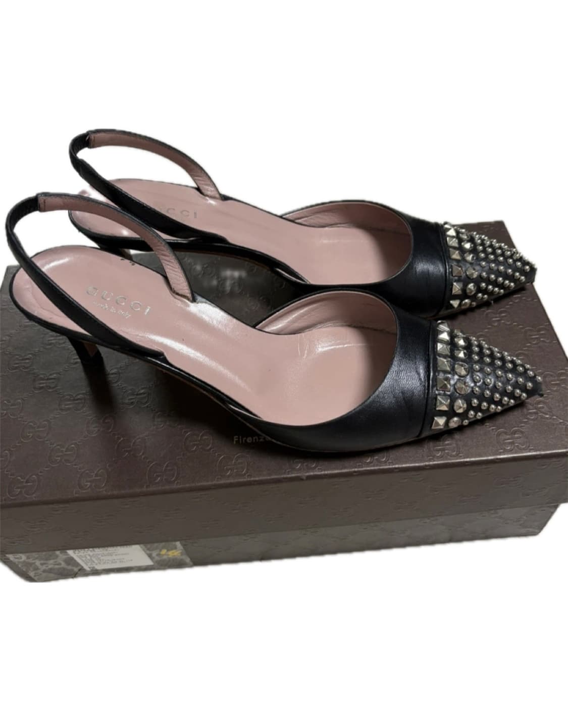 구찌 Slingback Pump Stiletto Heel 상품이미지2