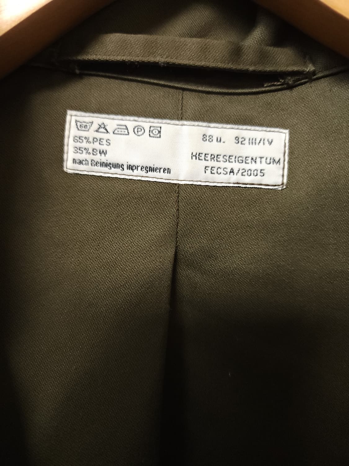 오스트리아 
군용 M65형 야상 점퍼 상품이미지10