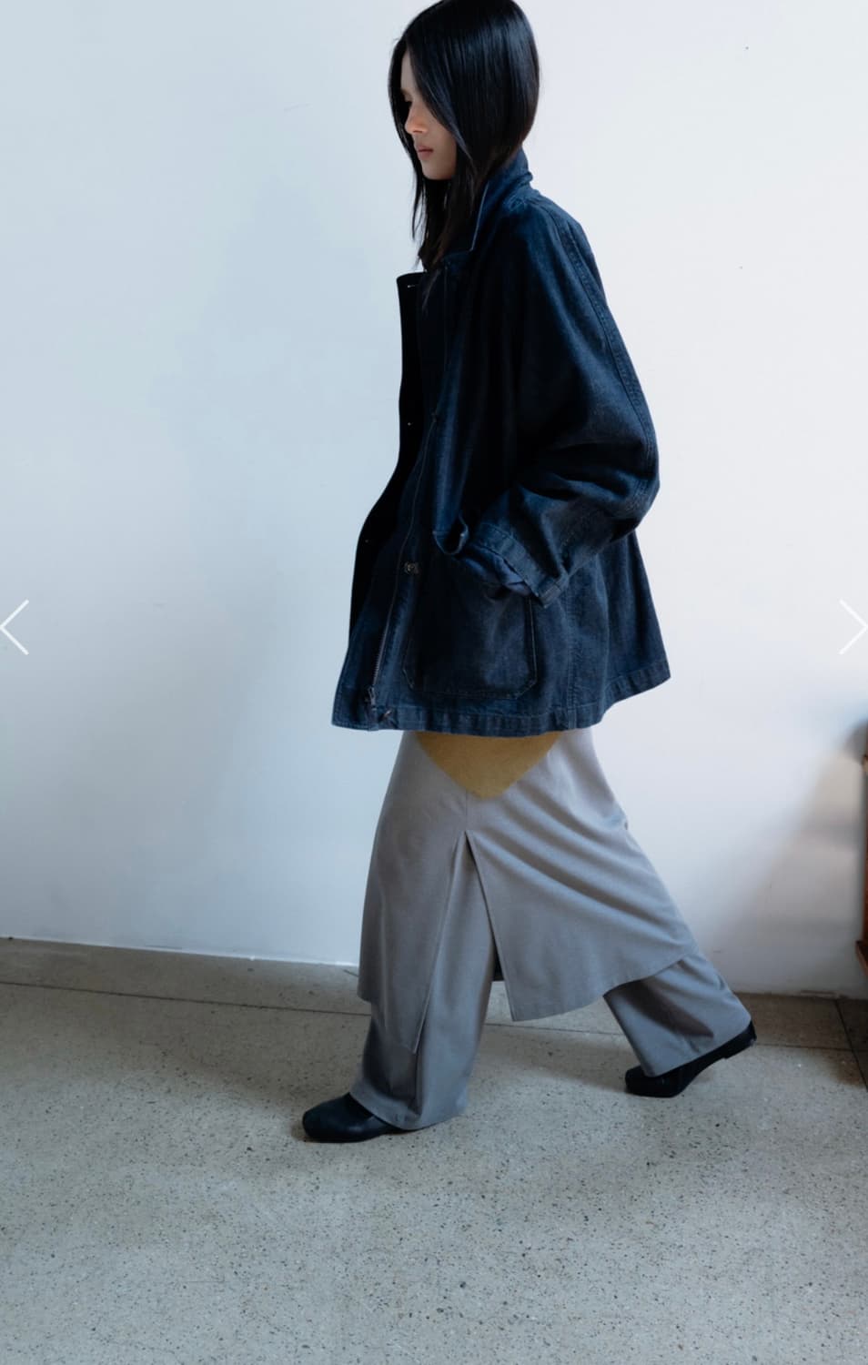 모노하 저지 레이어드 팬츠 상품이미지5
