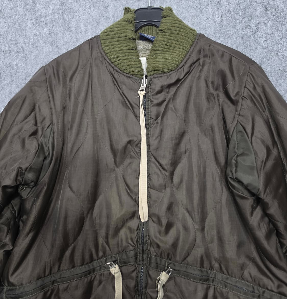 아베크롬비 앤 피치 빈티지 퀼팅 양털 안감 라이너 자켓 S 상품이미지4