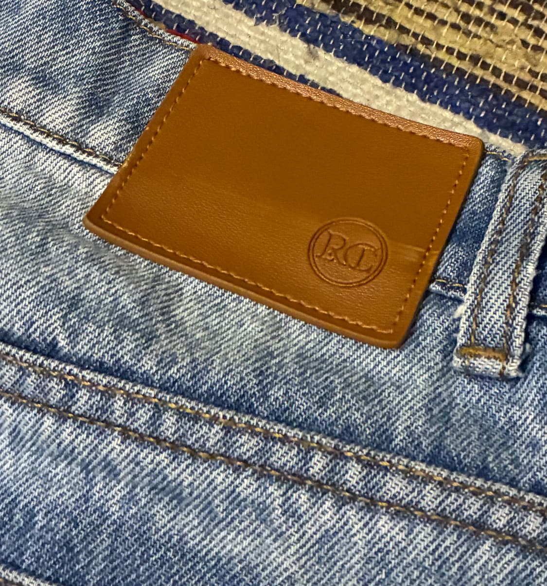 (S)RECTO 렉토 워시드 오가닉 와이드핏 데님팬츠 청바지 상품이미지7