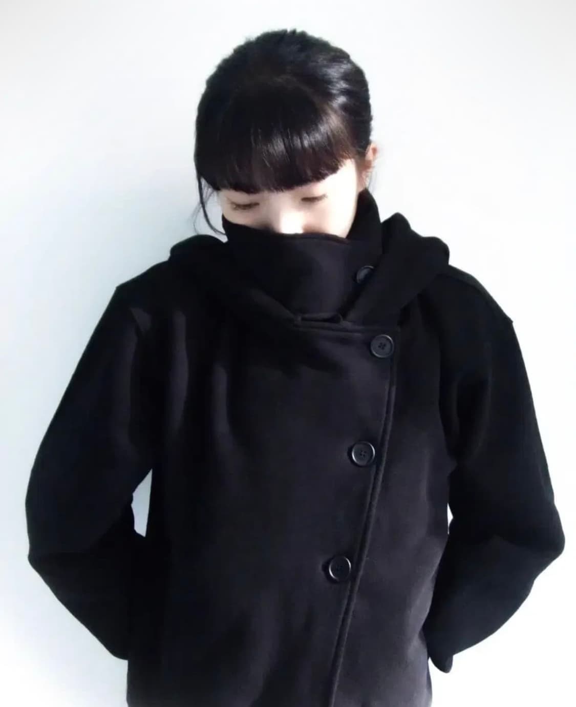 오쉬하이 하이넥 후드집업 상품이미지1