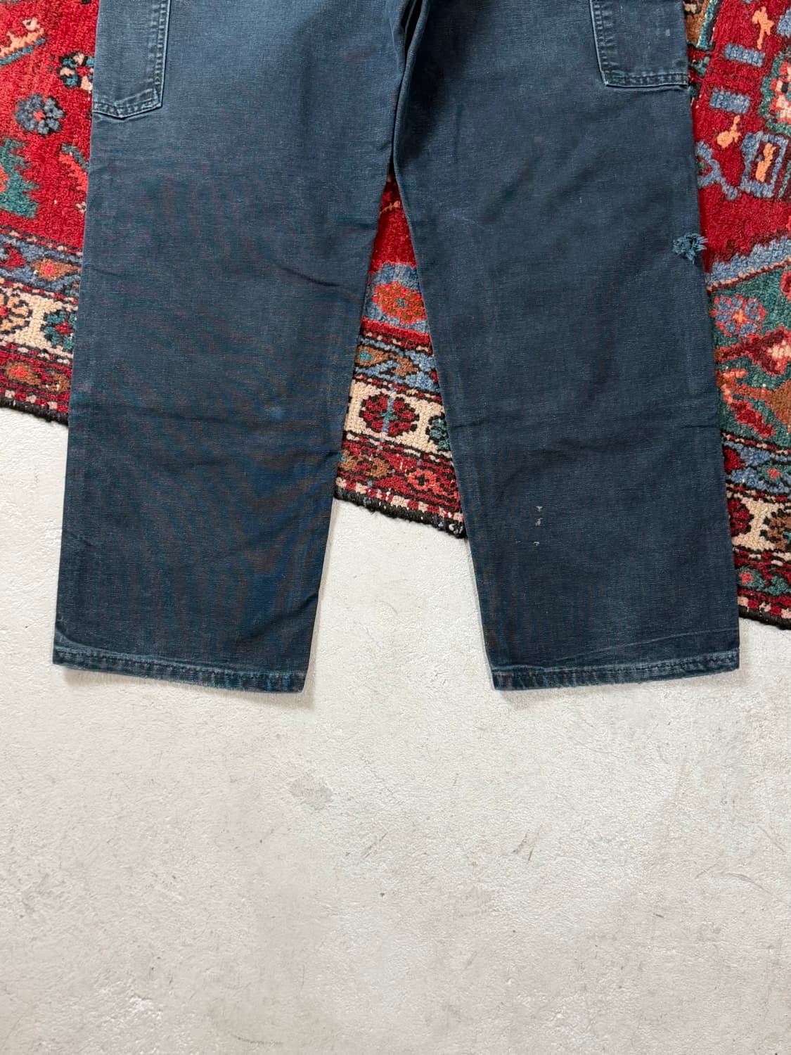 OG 칼하트 더블니 블랙 칼하트 B136 썩블니 상품이미지8