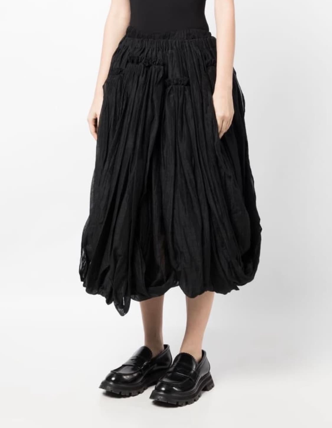 꼼데가르송 TAO AD2022 드레이프 볼륨 스커트 상품이미지1