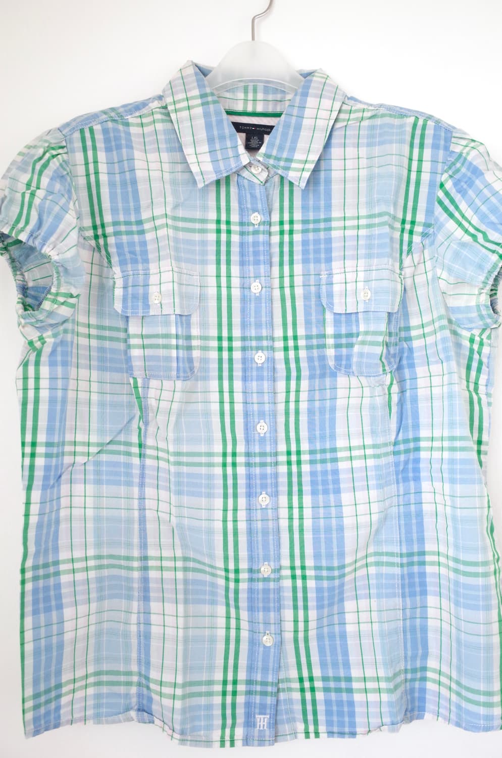 타미힐피거 퍼프 반팔 셔츠 상품이미지3