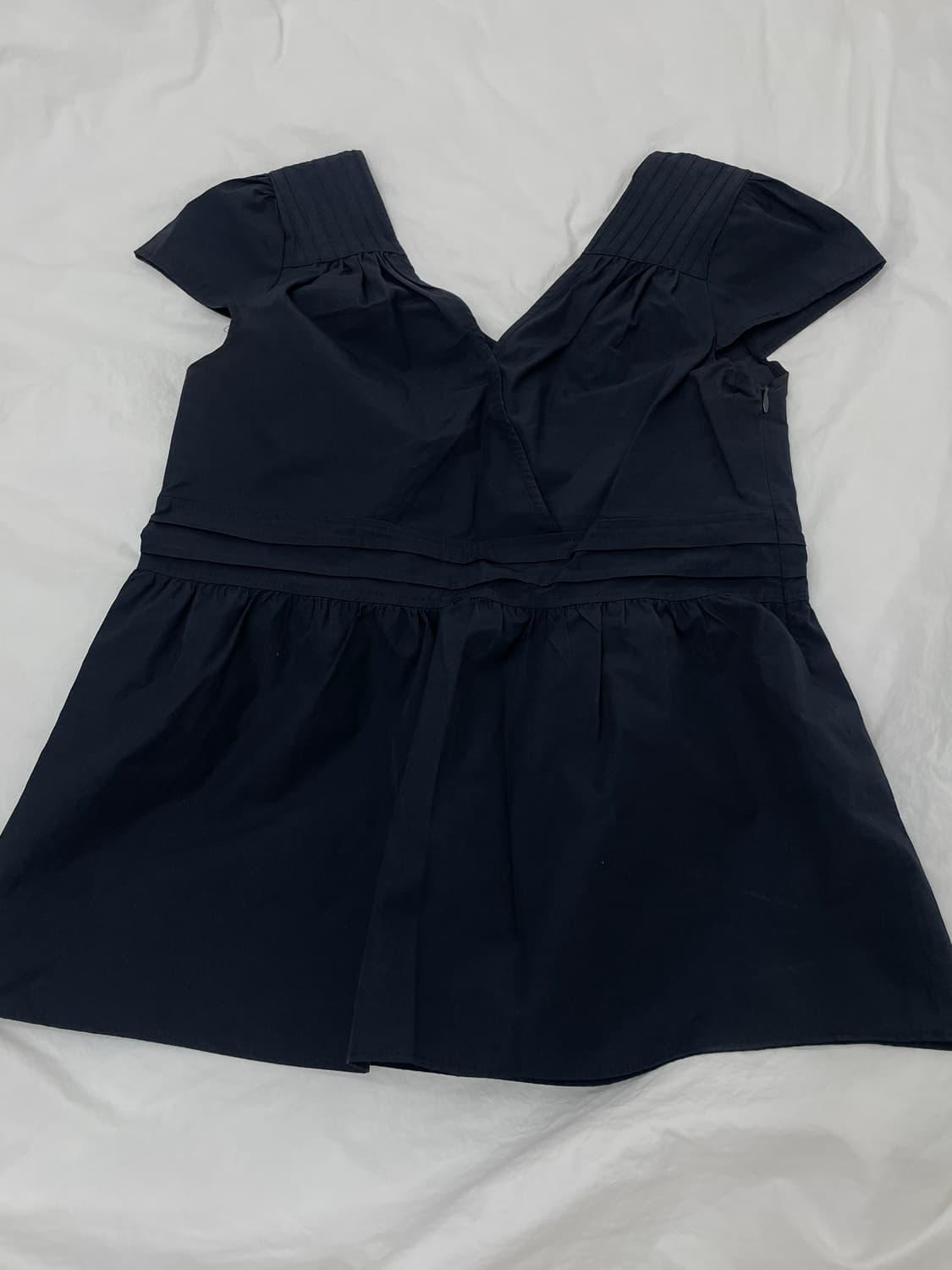 아우로 반팔 블라우스 상품이미지1