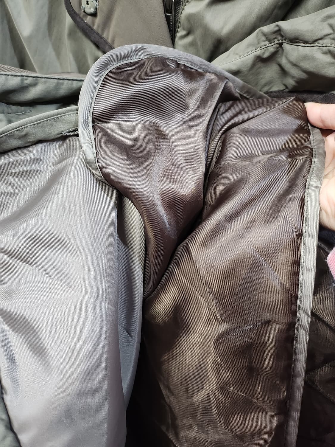 119) 앤클라인 후드 사라피 패딩 상품이미지6