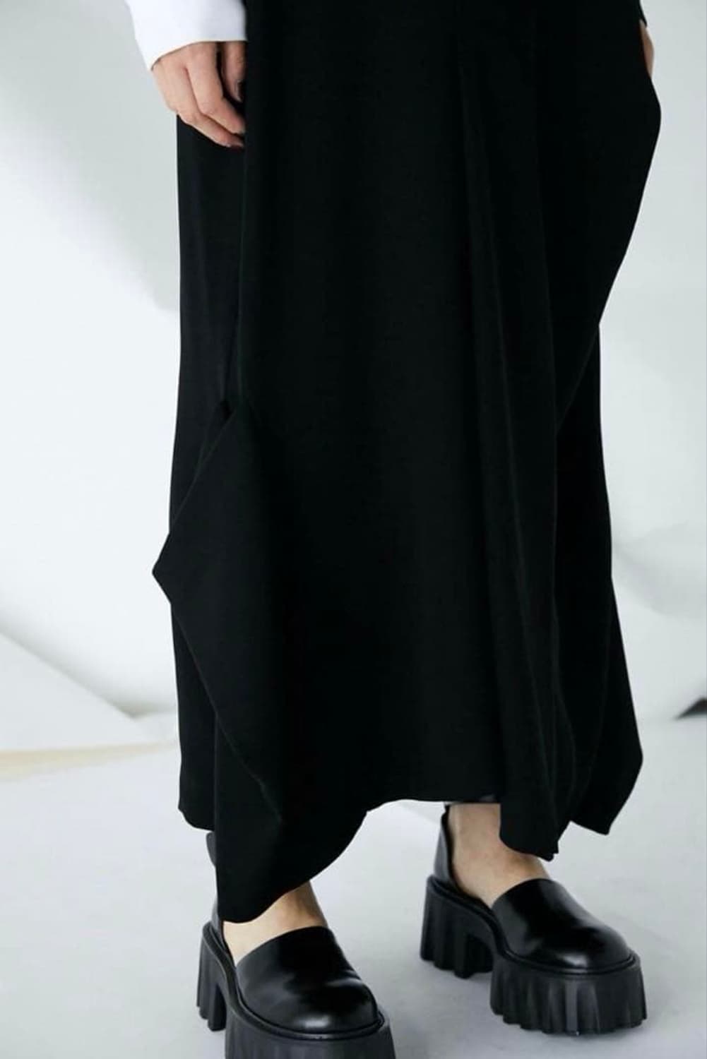 Enfold 엔폴드 서스펜더 원피스 블랙 s사이즈 상품이미지4