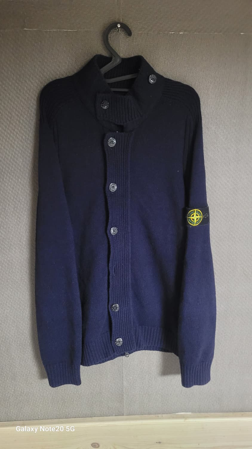 스톤아일랜드 니트집업 상품이미지1