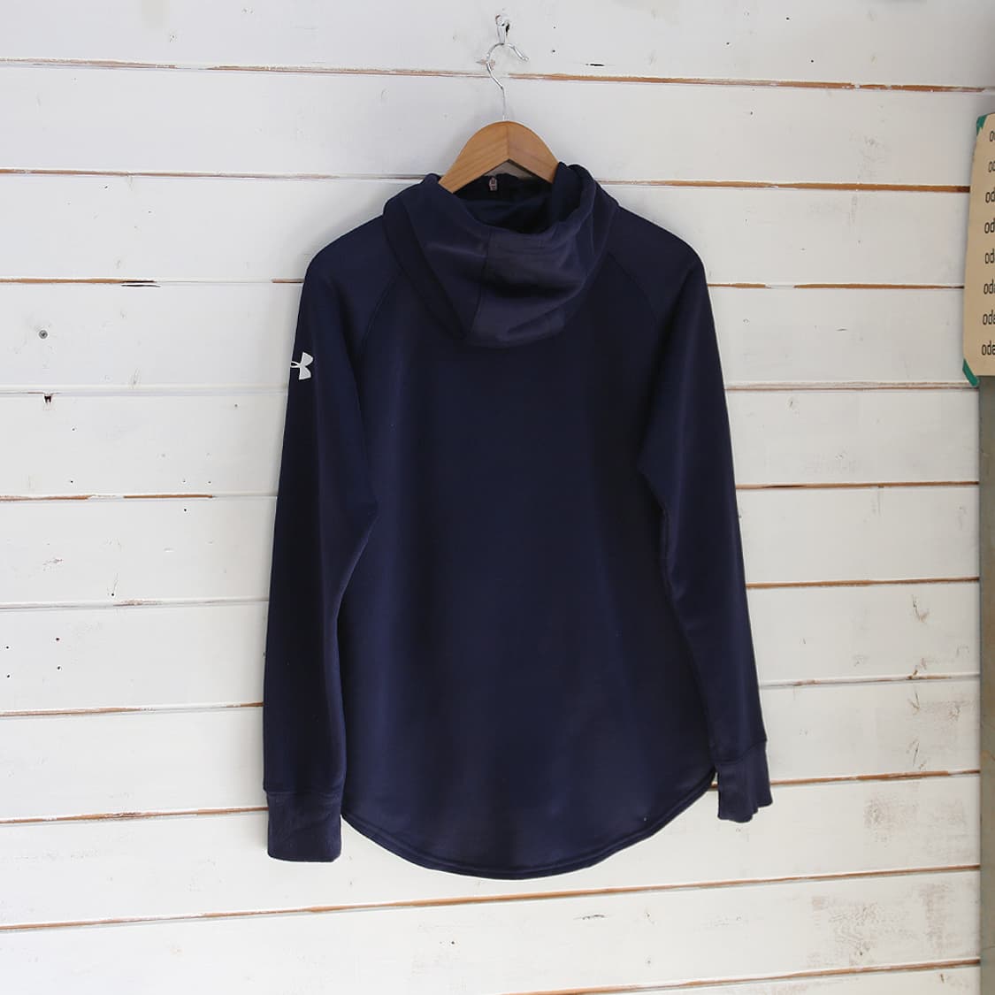 (착용컷) 언더아머 트랙 후드 집업 (남성용 98) 상품이미지2