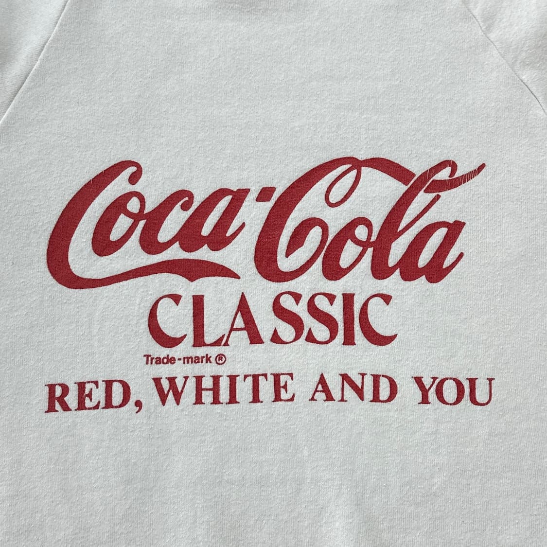 80s USA 코카콜라 빈티지 스웻셔츠 M 상품이미지3