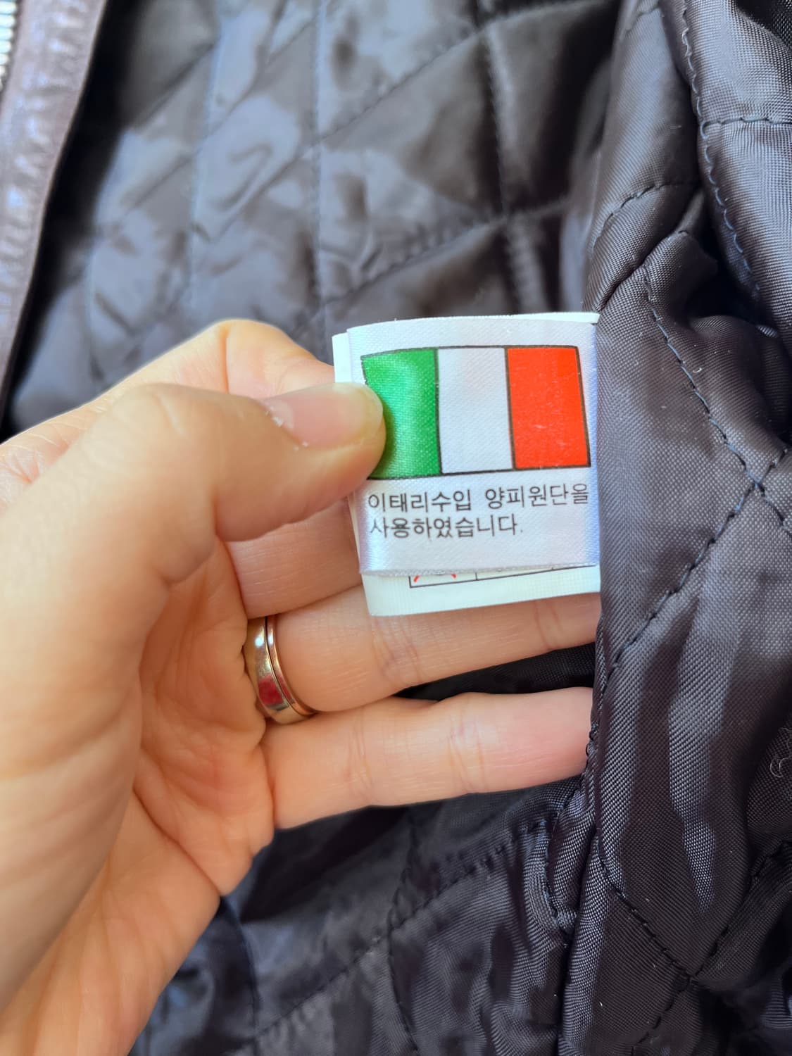  여성 이태리양가죽라이더자켓 상품이미지7