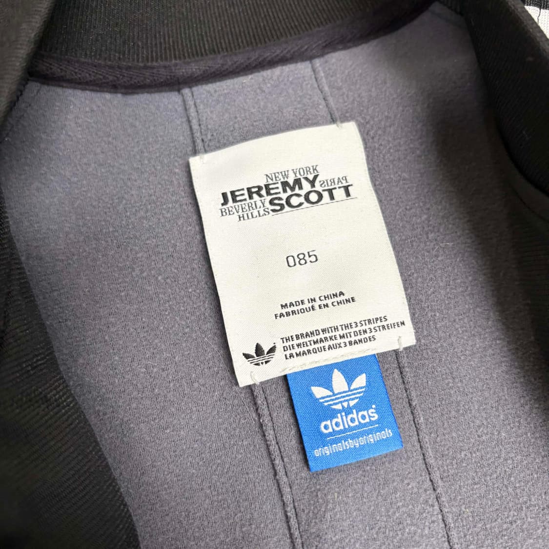 아디다스 X 제레미스캇 져지 롱 슈퍼스타 블랙(85) 상품이미지3