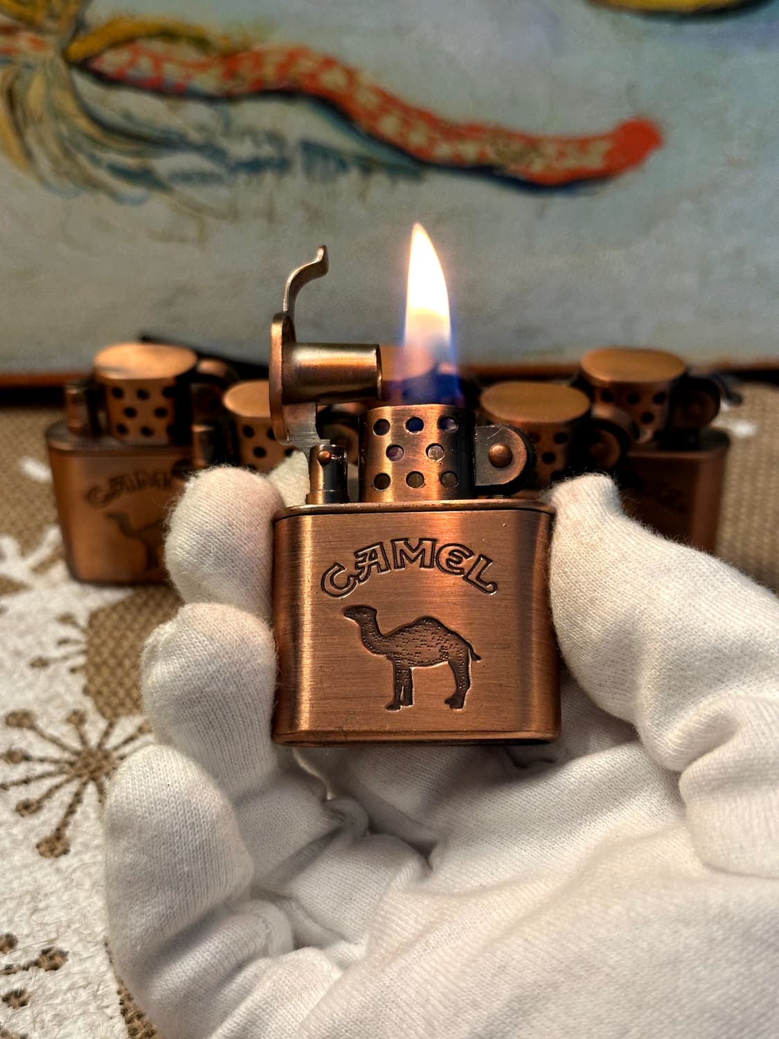 Camel® brass lighter / 1940s~1980s 상품이미지10