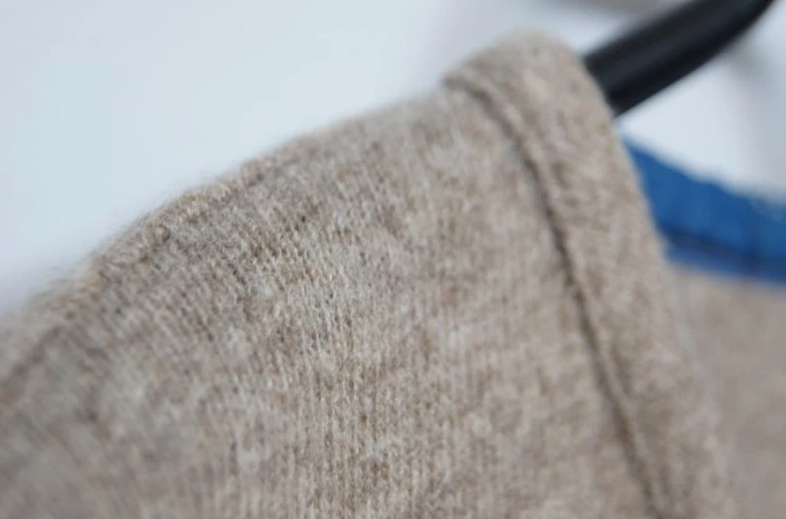 Kapital 캐피탈 헨리넥 가죽패치 니트 스웨터 상품이미지3