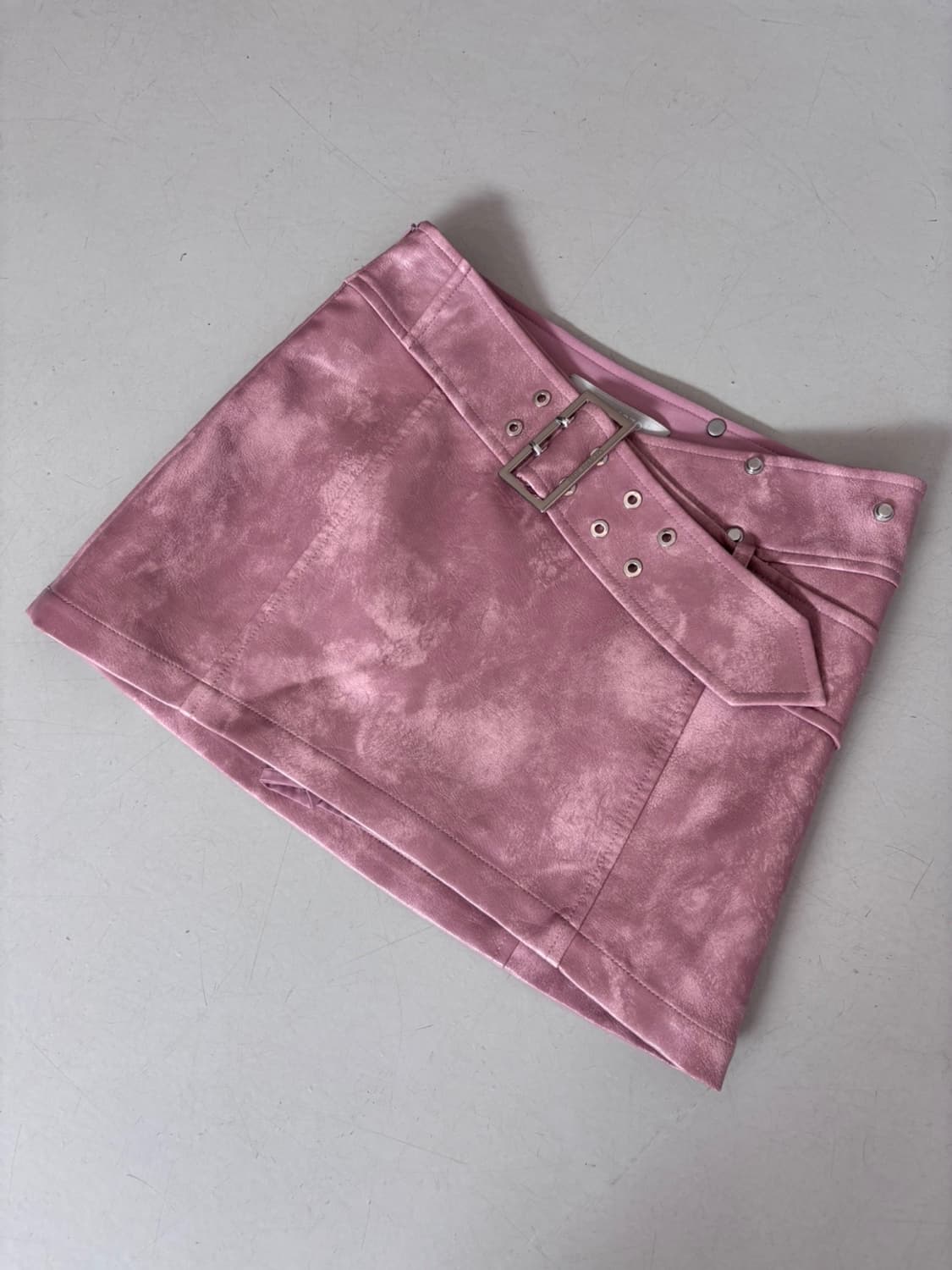 (New)13de marzo Leather Skirt 상품이미지3