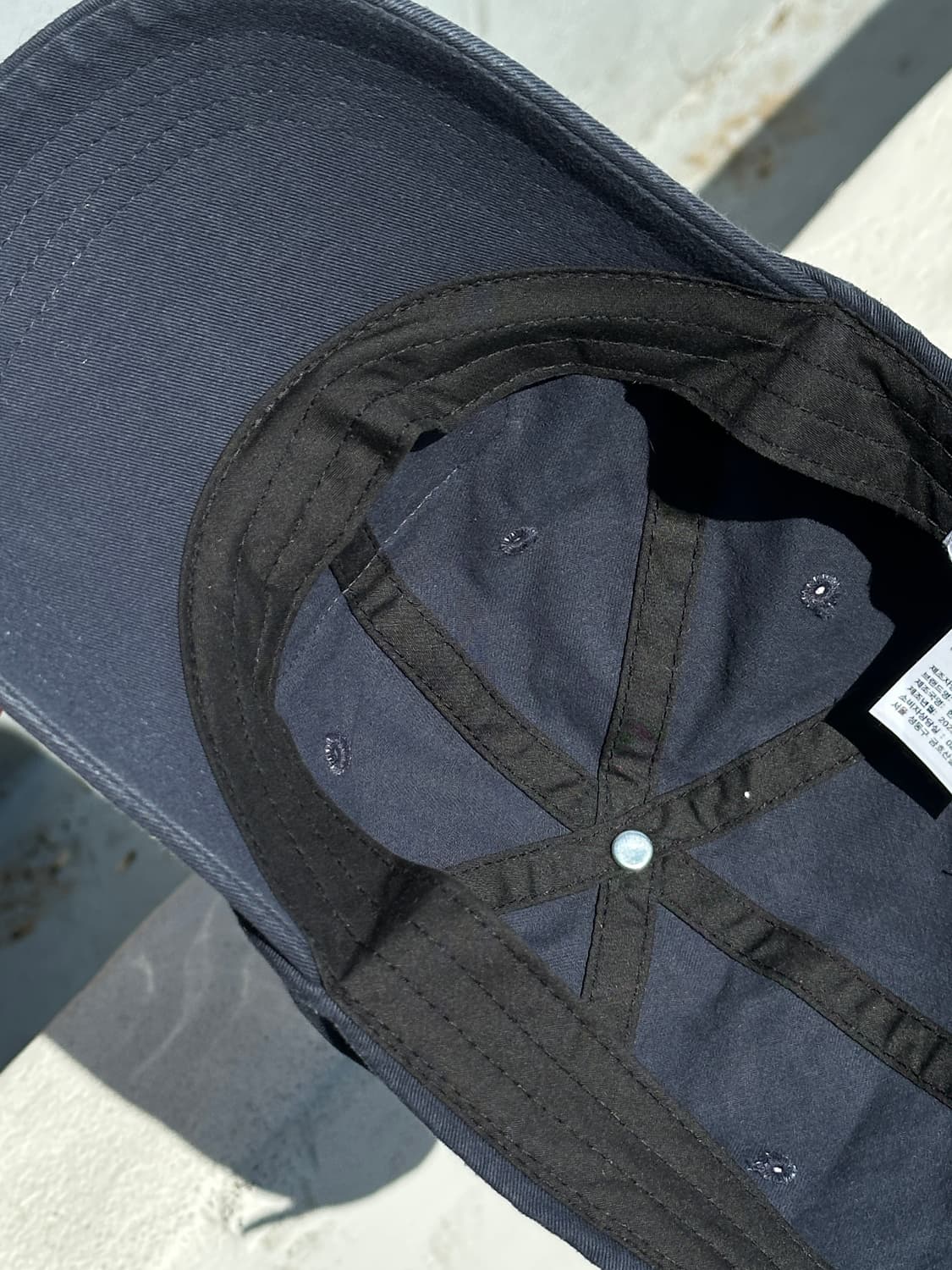 [M-L] EMIS 이미스 네이비 로고 볼캡 모자 상품이미지5