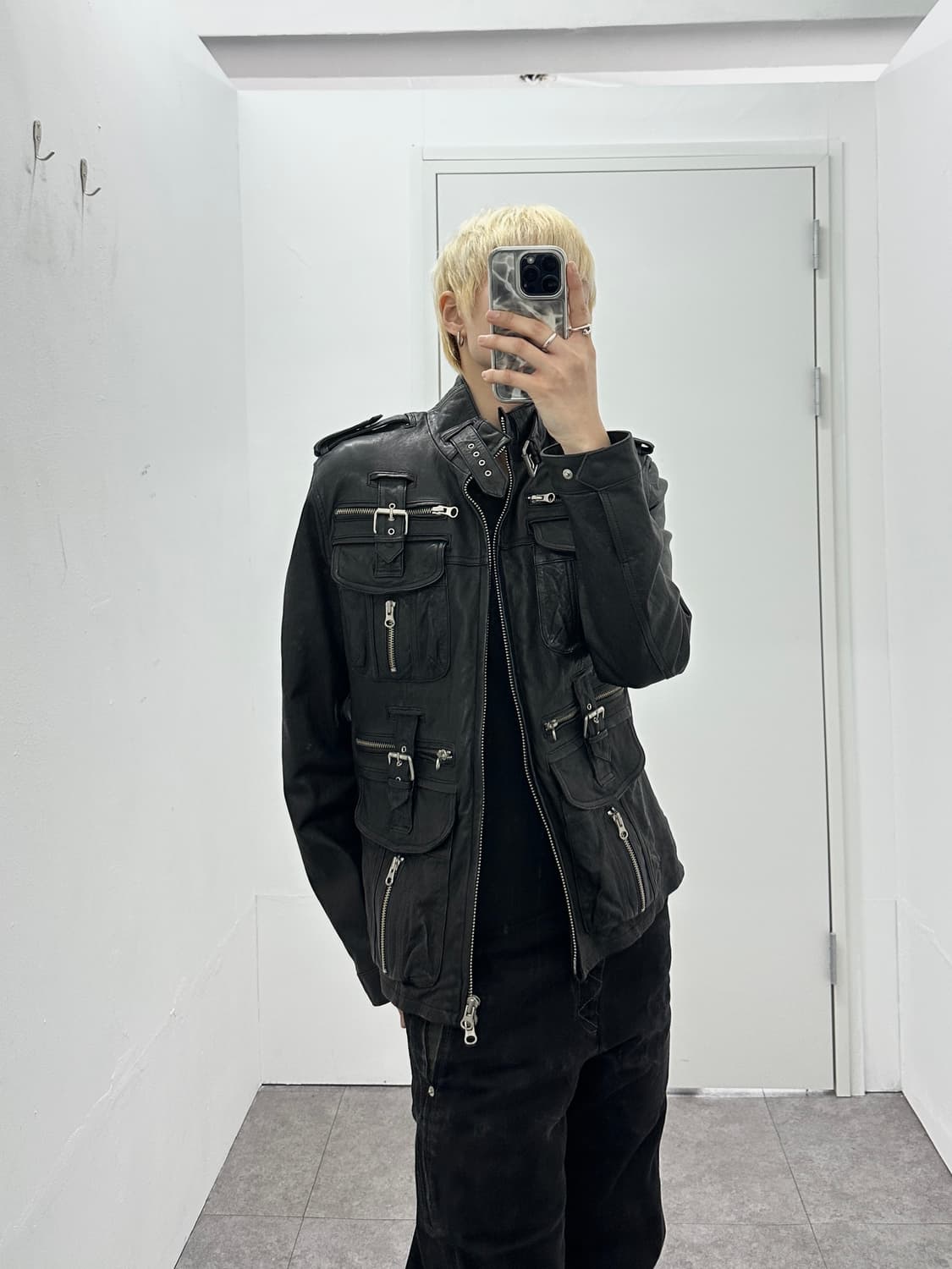 Chrome tanning sheepskin leather multi p 상품이미지4