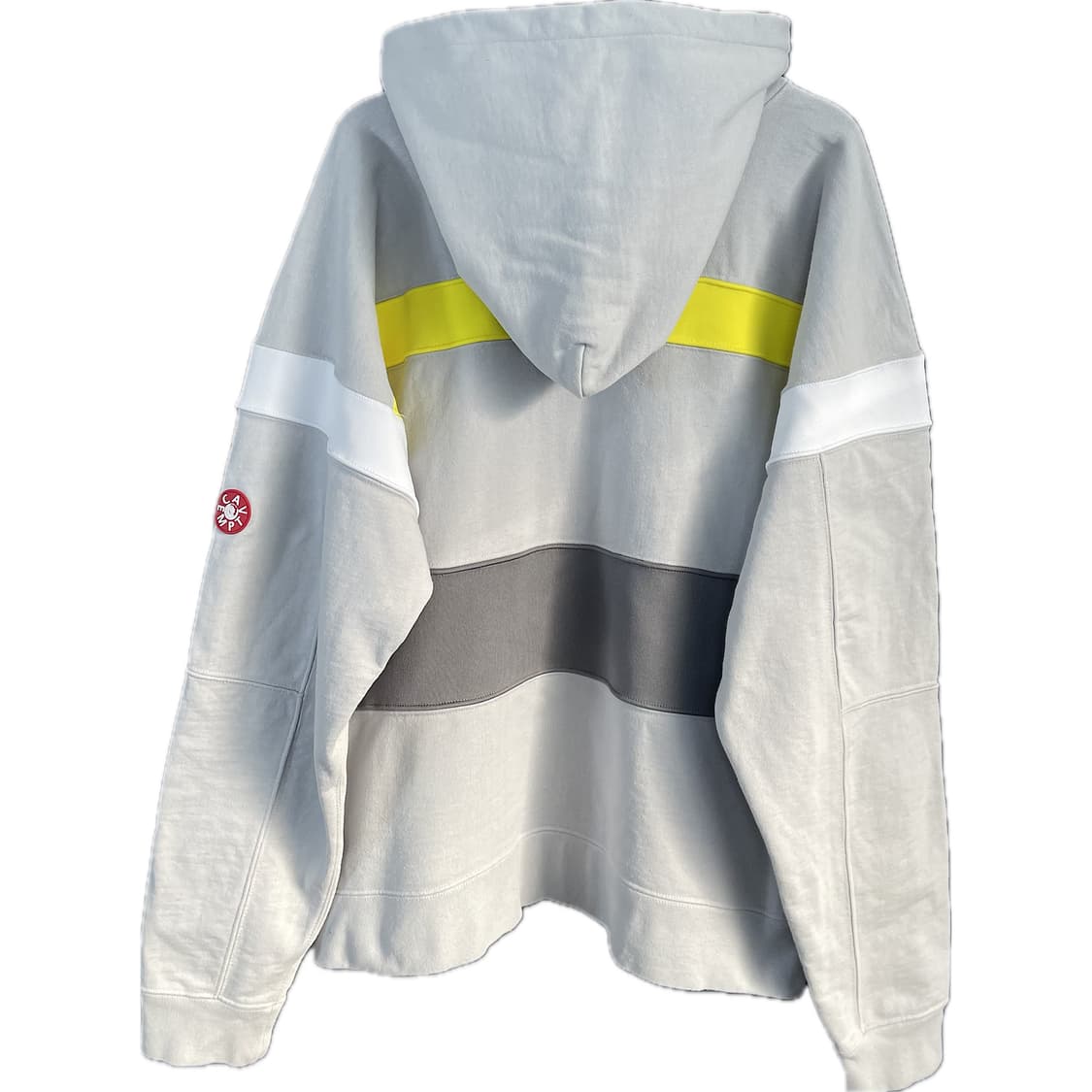 [L] 카프 엠트 유니섹스 오버다이 패널 헤비 풀오버 후디 상품이미지2