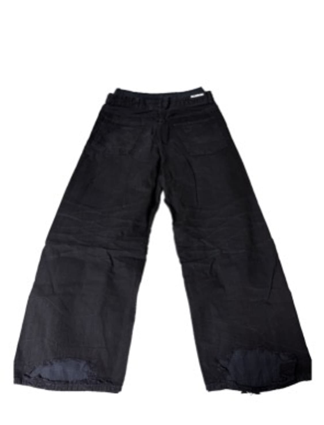 (M) 발렌시아가 파자마 레이어드 데님 블랙 상품이미지2