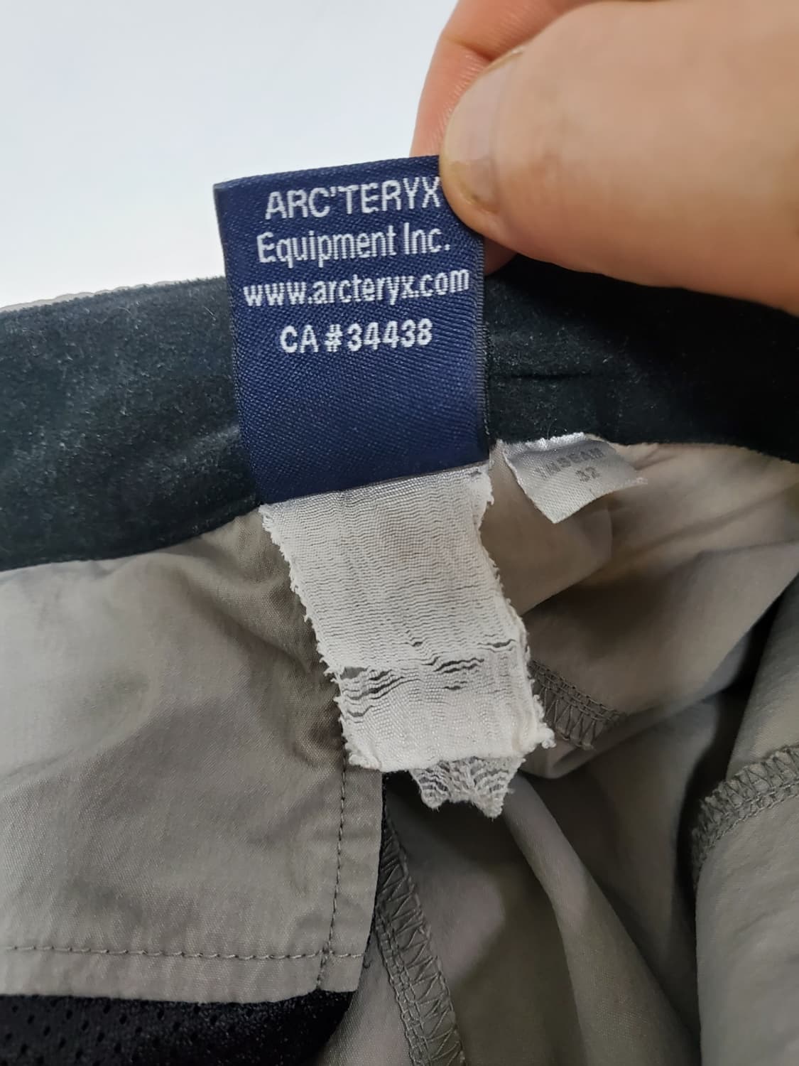 아크테릭스 바지 정품 허리32사이즈  상품이미지8