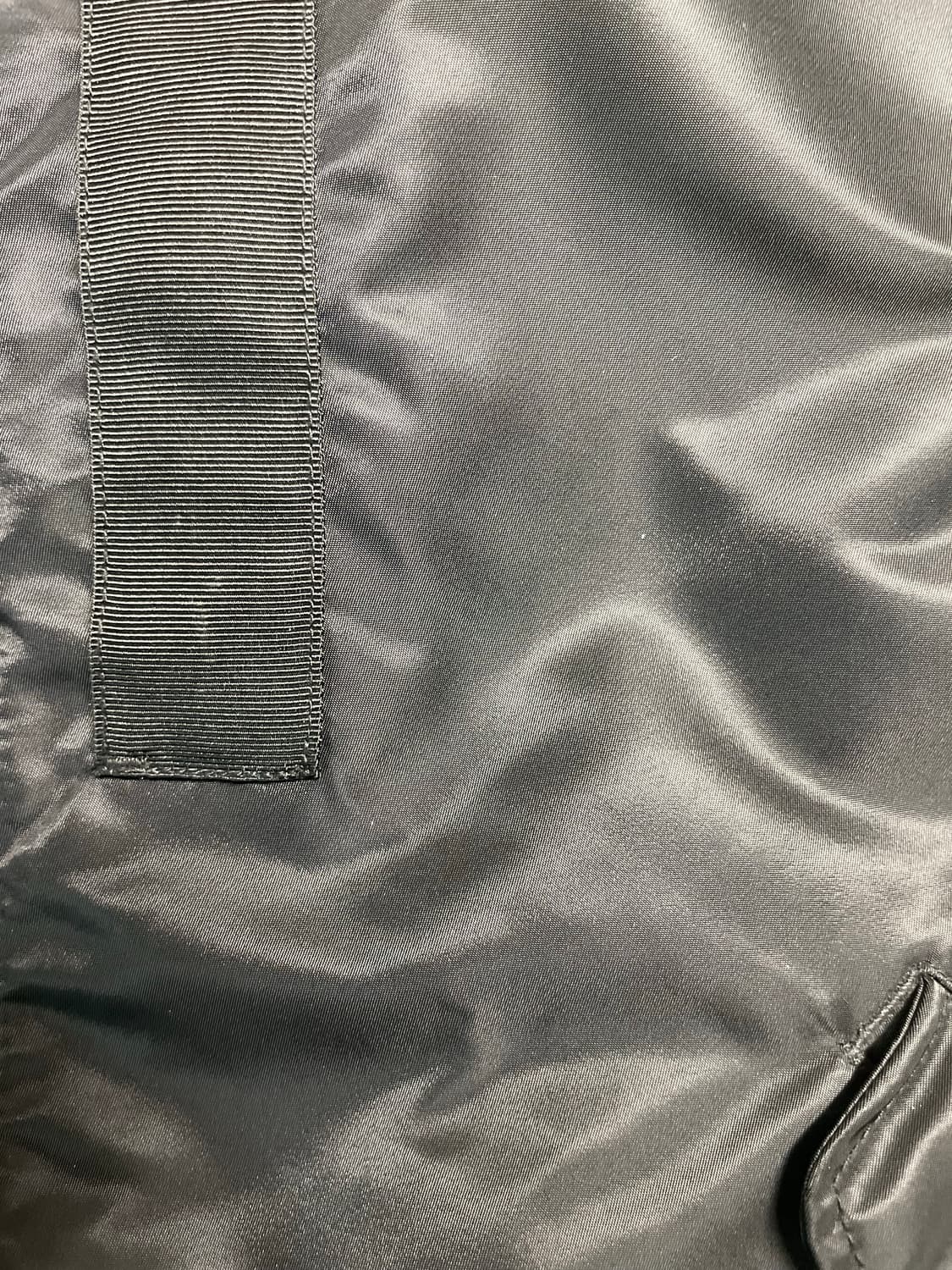 유니클로 질샌더 콜라보 +J MA-1 블랙 2XL 상품이미지5