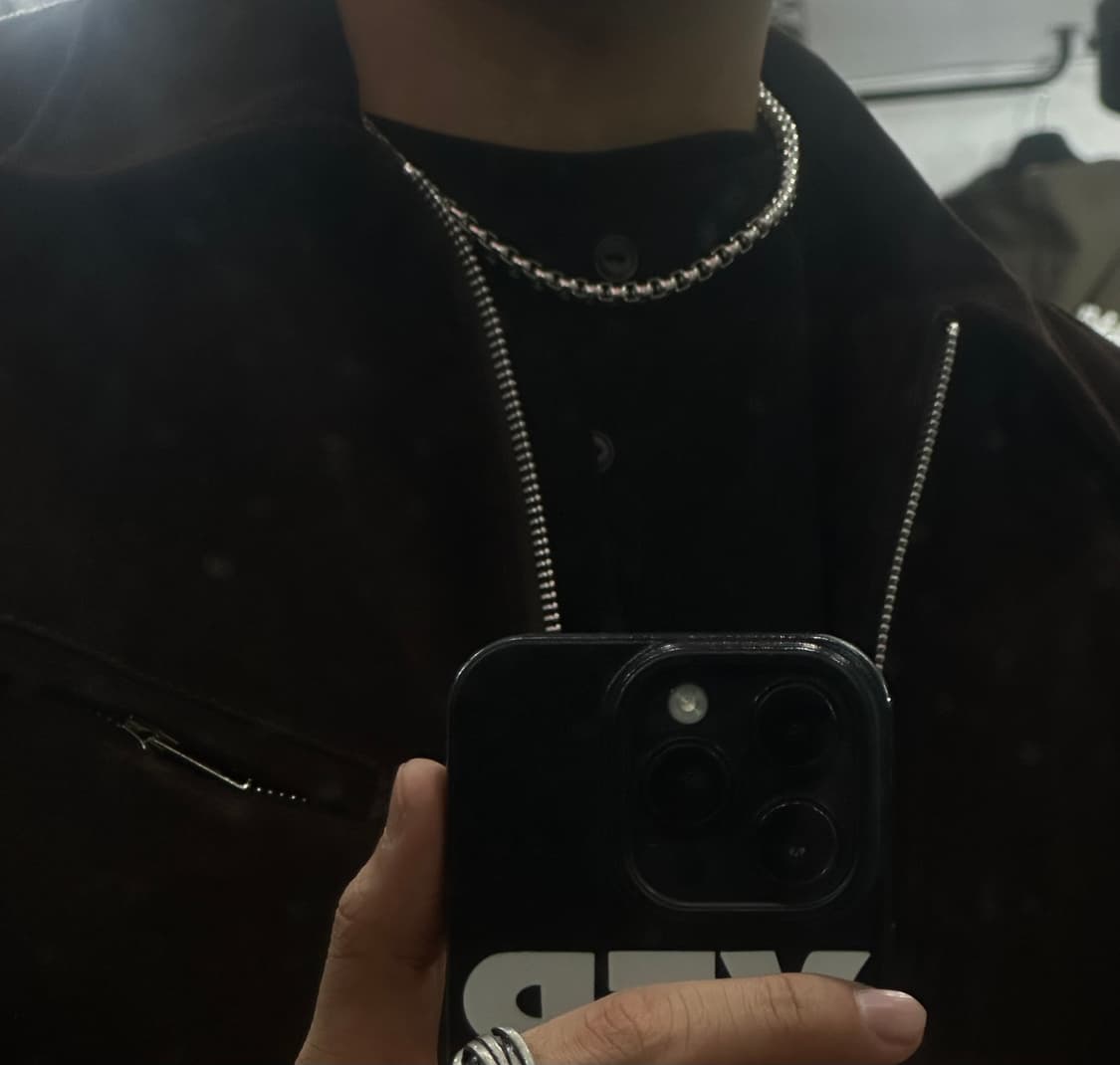 Square chain - 사각 체인 목걸이 상품이미지3