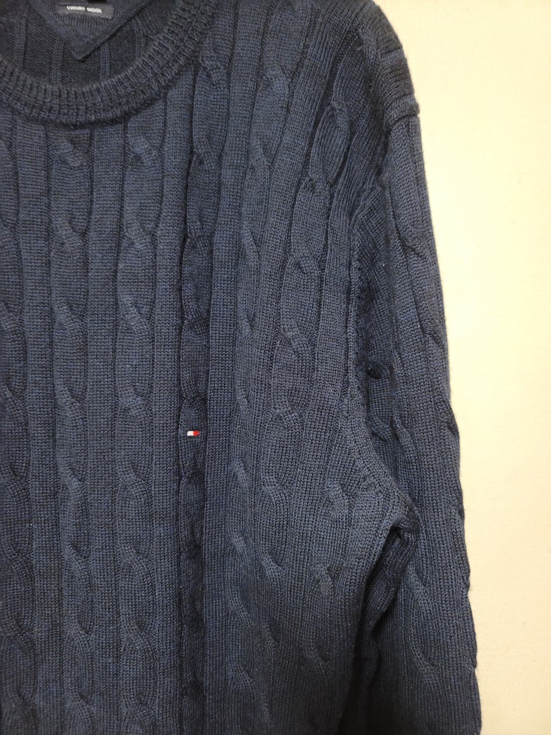 타미힐피거 럭셔리울 케이블 롱니트 상품이미지3