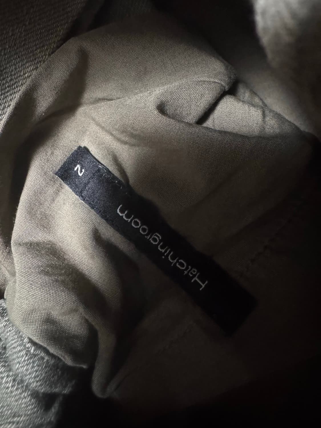 해칭룸 밀팬츠 워시드 올리브 2사이즈 상품이미지5