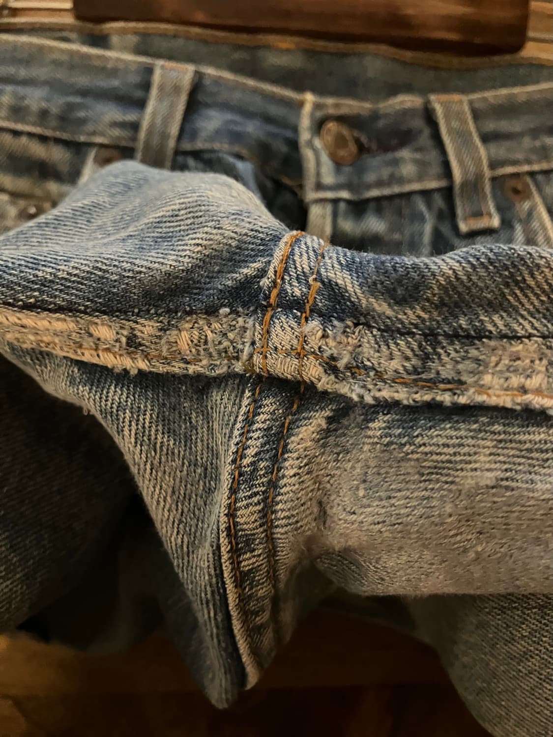 80s USA 빈티지 리바이스 501 데님 팬츠 상품이미지8