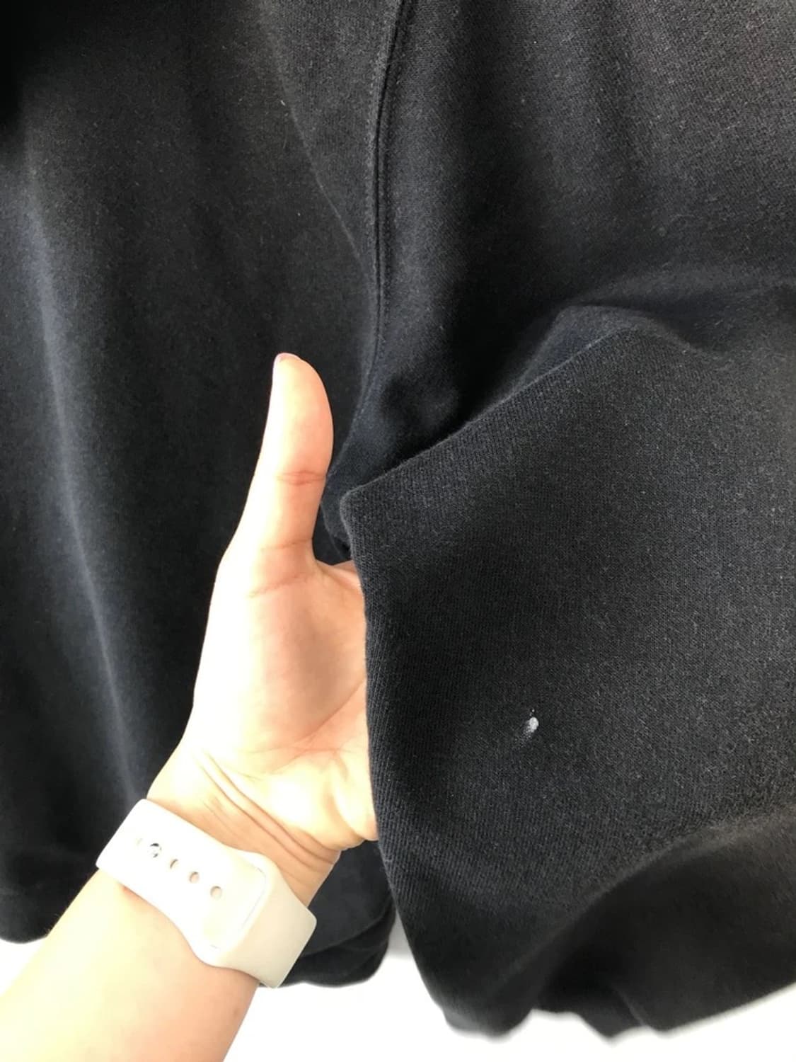 Champion Black Gold Zip Hoodie 상품이미지6