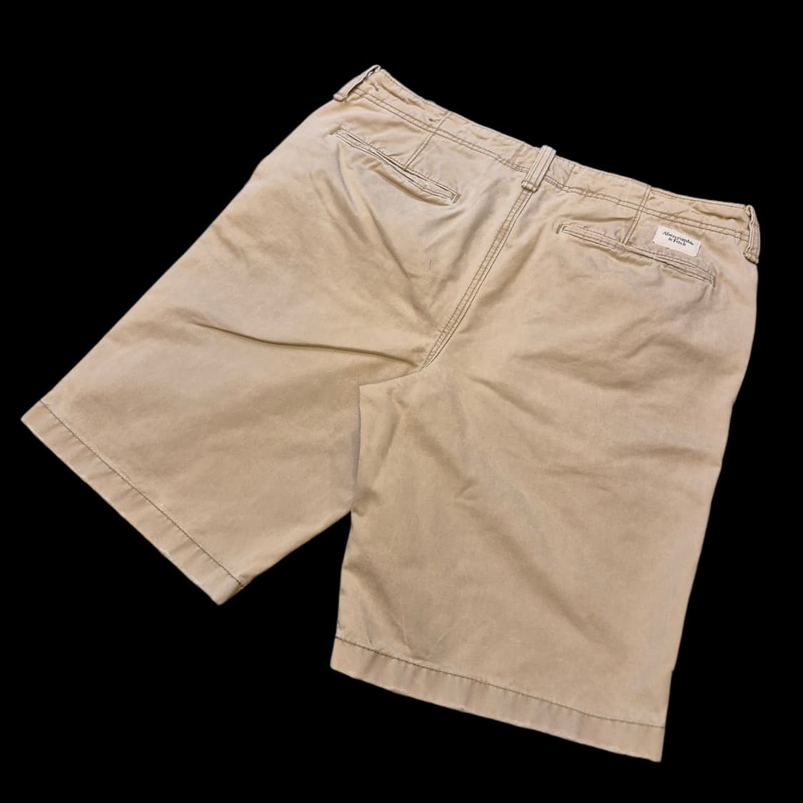 36인치 아베크롬비 워싱베이지 면반바지 상품이미지2